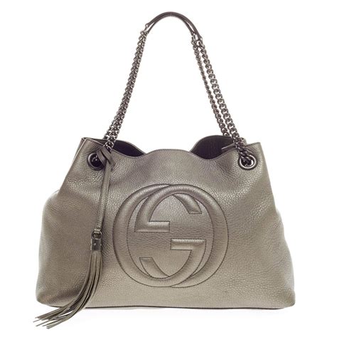 gucci soho chain strap|Gucci soho shoulder bag medium.